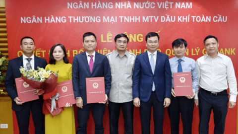 Công bố Quyết định bổ nhiệm cán bộ lãnh đạo GPBank