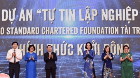 Khởi động dự án “Tự tin lập nghiệp” do Standard Chartered Foundation tài trợ