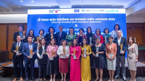 15 doanh nghiệp được trao giải thưởng nhờ thúc đẩy bình đẳng giới tại nơi làm việc, thị trường và cộng đồng