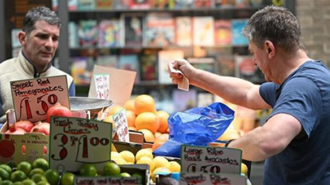 Lạm phát giá lương thực ở Anh tăng cao kỷ lục trong tháng 3