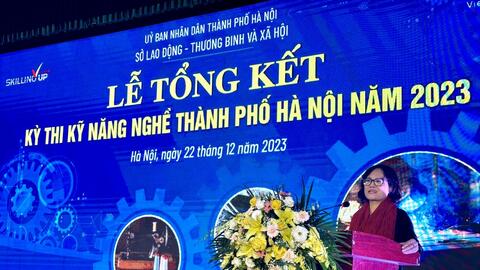28 thí sinh đoạt giải Nhất kỹ năng nghề 2023 cấp thành phố