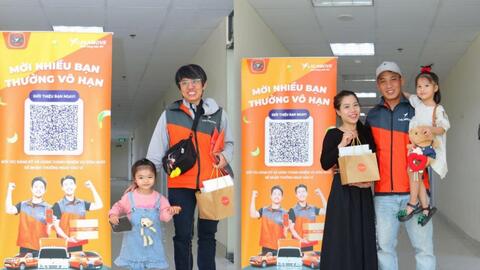 Lalamove tri ân đối tác tài xế nhân dịp năm mới