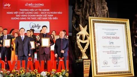Welly Fitness nhận giải thưởng “Top 10 Thương hiệu uy tín ASEAN - Dịch vụ hoàn hảo”