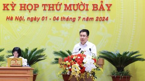 Hà Nội: Thông qua Nghị quyết điều chỉnh kế hoạch đầu tư công