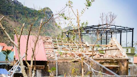 Hội Doanh Nghiệp trẻ Hải Phòng hỗ trợ Nhân dân 400 triệu đồng sau bão