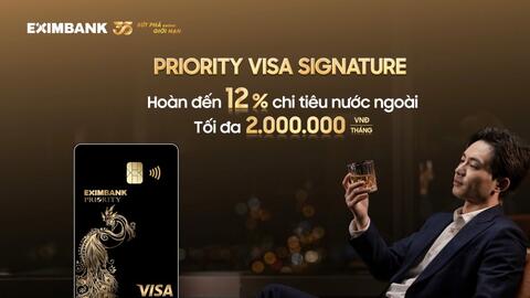 VISA Signature Eximbank: Biểu tượng của phong cách sống hiện đại và đẳng cấp