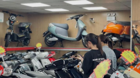 Thị trường xe điện, xe 50cc vào mùa 'cao điểm' trong năm