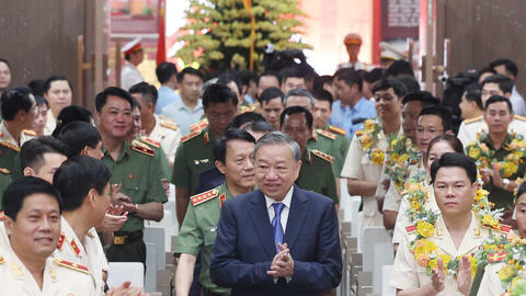 Tổng Bí thư Tô Lâm gặp mặt các gương điển hình tiên tiến 'Vì an ninh Tổ quốc'
