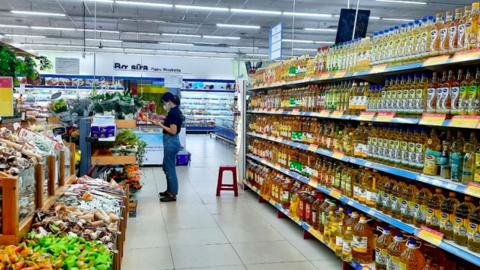 7 tháng, tổng mức bán lẻ hàng hóa và doanh thu dịch vụ tiêu dùng tăng 9,3%