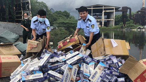 Chặn thuốc lá lậu để bảo vệ kinh tế và sức khỏe cộng đồng