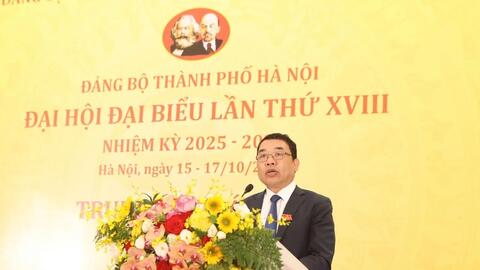 Khai trương Trung tâm Báo chí Đại hội XVIII Đảng bộ TP. Hà Nội
