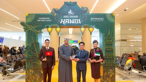 Etihad khai trương đường bay mới đến Việt Nam, chuyến bay đầu tiên kết nối Hà Nội - Abu Dhabi