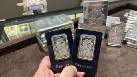 Giá bạc hôm nay 20/11/2025: Bạc đồng loạt tăng