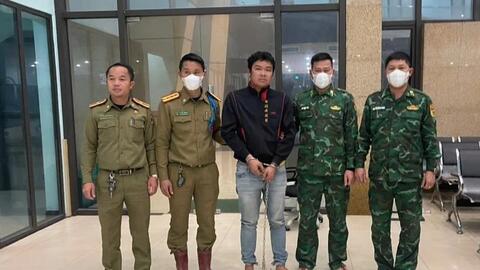 2 đối tượng trốn truy nã từ Việt Nam sang Lào bị bắt giữ