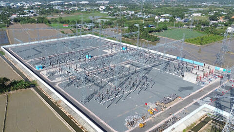 Đóng điện Trạm biến áp 500kV Thốt Nốt chào mừng 71 năm thành lập EVN