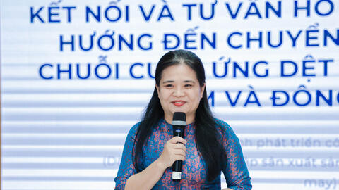 Kết nối doanh nghiệp thúc đẩy chuyển đổi xanh chuỗi cung ứng dệt may