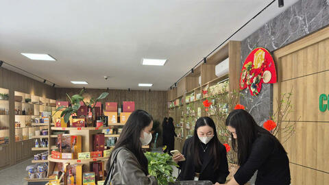 Nghệ An: Sản phẩm OCOP, thực phẩm truyền thống đắt hàng dịp Tết