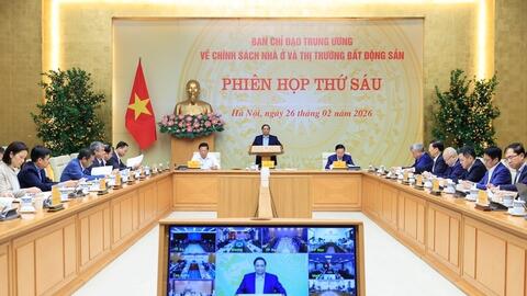 Thủ tướng: Đẩy mạnh phát triển thị trường bất động sản an toàn, lành mạnh