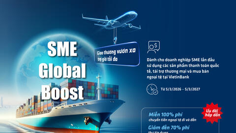 VietinBank tung ưu đãi lớn dành cho doanh nghiệp xuất nhập khẩu vừa và nhỏ