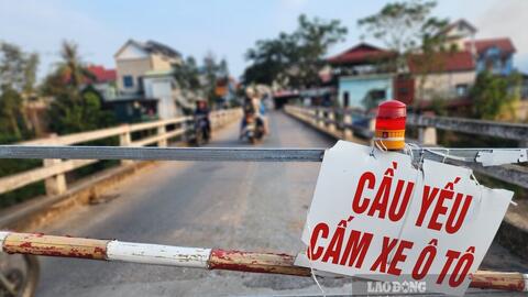 Loạt cầu yếu ở Phú Thọ sẽ được xây dựng mới