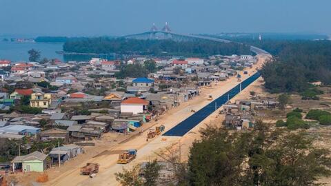 Đẩy tiến độ cầu vượt biển Thuận An sau nhiều lần lỡ hẹn