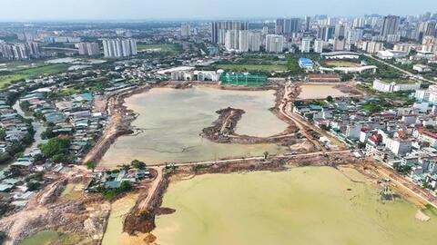 Hà Nội quyết liệt hoàn thành loạt dự án chống ngập