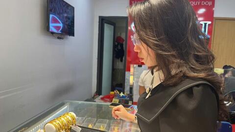 Giá vàng hôm nay (23/5): Đồng loạt giảm