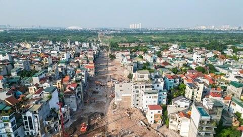 Mặt bằng thông suốt, dự án giao thông Hà Nội tăng tốc