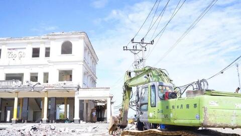 Tháo dỡ công trình, di chuyển tài sản để thực hiện dự án đường trục phía Nam