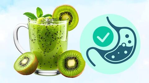 Cách làm sinh tố kiwi tốt cho hệ tiêu hóa