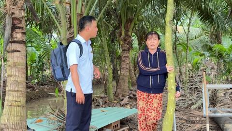 Còn vướng mặt bằng, cầu Ba Lai 6 vẫn tăng tốc thi công