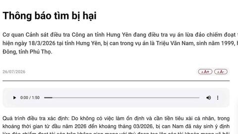 Công an Hưng Yên tìm bị hại vụ lừa đảo bán cây Muội Hồng trên mạng