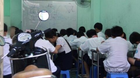 Dùng kết quả học tập ép học sinh học thêm có thể bị phạt 50 triệu đồng