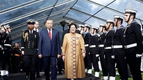 Lễ đón Tổng Bí thư, Chủ tịch nước Tô Lâm thăm cấp Nhà nước tới New Zealand