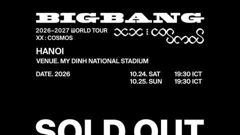 Người hâm mộ đổ xô “săn” vé BIGBANG, các hạng hết sạch sau 2 giờ mở bán