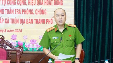 Phải xử lý kịp thời các nguồn tin liên quan đến thanh thiếu niên gây rối trật tự công cộng