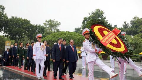 Lãnh đạo Đảng, Nhà nước vào Lăng viếng Chủ tịch Hồ Chí Minh dịp Quốc khánh 2.9