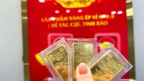 Giá vàng hôm nay (8/9): Liên tục rơi, đỏ sàn giao dịch
