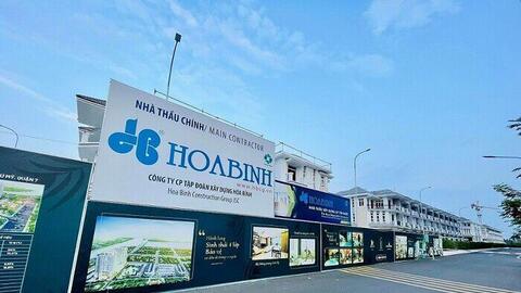 Tổng giá trị trúng thầu của Xây dựng Hòa Bình đạt 8.600 tỷ từ đầu năm tới nay