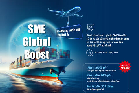 VietinBank tung ưu đãi lớn dành cho doanh nghiệp xuất nhập khẩu vừa và nhỏ