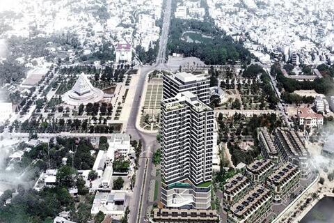 Người dân phản ánh dự án Hacom Tower thi công xuyên đêm gây tiếng ồn