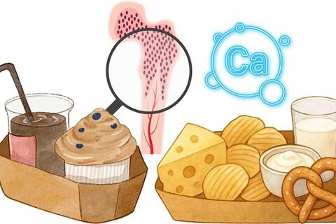 Xương, canxi bị ảnh hưởng từ những bữa sáng quen thuộc