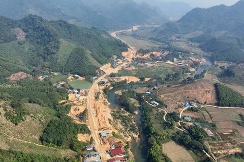 Tiến độ đường nghìn tỉ đồng nối Thái Nguyên với Tuyên Quang