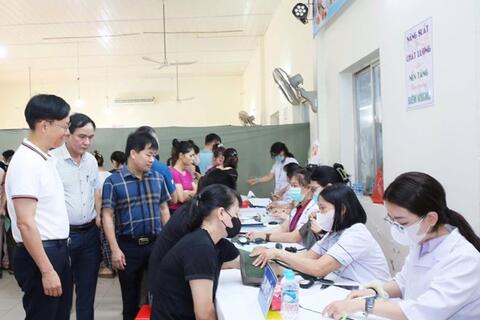 Công ty TAAD khám, tầm soát bệnh nghề nghiệp cho công nhân