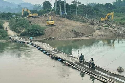 Gần 56 tỉ đồng xây cầu bắc qua sông Mã ở Sơn La