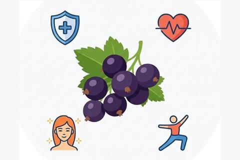 Miễn dịch và sức khỏe tổng thể cải thiện khi bổ sung quả lý chua đen