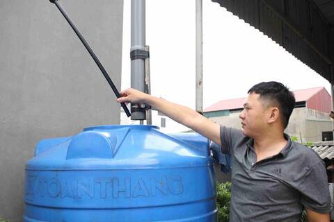 Mất nước kéo dài, đời sống người dân một thôn ở Hưng Yên bị đảo lộn