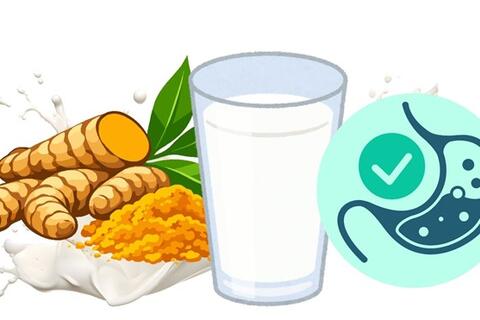 Sữa nghệ hỗ trợ giảm viêm và cải thiện tiêu hóa
