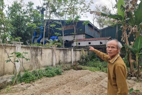 Doanh nghiệp gia công giày gây ô nhiễm đã di dời đến nơi khác sau phản ánh