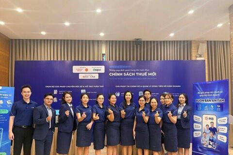 MB đồng hành cùng hộ kinh doanh trước những quy định thuế mới